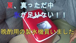 【ソロ用高速製氷機】晩酌やキャンプに最適な神機がキター！