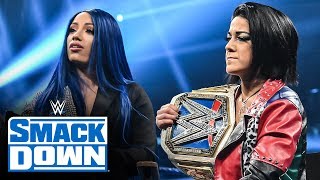 Bayley and Sasha Banks join Miz TV: SmackDown, Oct. 18, 2019
