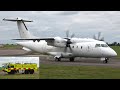 RARE ● USAF Dornier C-146A Wolfhound Visits Norwich Airport (+ Fuel Spill!)