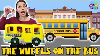 Wheels on the Bus | Nursery Rhymes and Kids Songs | Educational Videos for Children and Toddlers