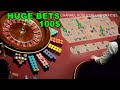 WATCH HUGE BETS 100$ IN TABLE IN ROULETTE IN CASINO LAS VEGAS OF 08/10/2024