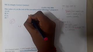 GATE CSE 2000 Q || C PROGRAMMING ||Data Structure || GATE Insights Version: CSE