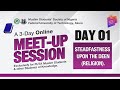 Steadfastness upon the Deen  - MSSN FUTA Meetup Session DAY 01