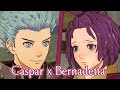 Caspar x Bernadetta Support Conversation Rank C + B ★ Fire Emblem Warriors: Three Hopes