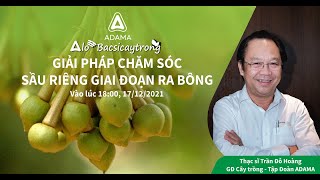 Alobacsicaytrong #43 -  “GIẢI PHÁP CHĂM SÓC SẦU RIÊNG GIAI ĐOẠN RA BÔNG