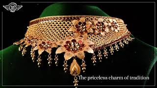 Stylish Gold Choker Necklace || P.C Chandra Jewellers