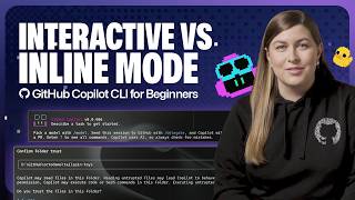 Interactive vs non-interactive modes | Copilot CLI for beginners