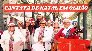 🇵🇹CANTATA DE NATAL NA CIDADE DE OLHÃO🎄🇵🇹 Portugal | Paulista em Portugal