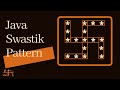 Swastik pattern in Java - using for loop