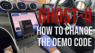 How to correctly change the demo disarm pin code on a Autowatch Ghost 2 Immobiliser in your car