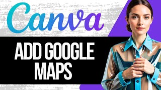 How to Add Google Map in Canva Website | Full Tutorial 2025