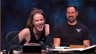 travis making fun of marisha for being from kentucky for 2 minutes straight #criticalrole