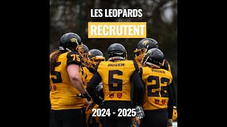 Présentation Léopards de Rouen - Football Américain.