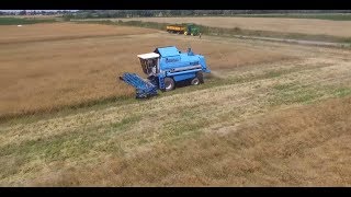 Rzepaczane Żniwa 2018 Z Drona ☆John Deere 7710/5080m ☆Bizon BS 5110☆DJI Phantom 3