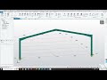 3.  Two Different Ways To Model Steel Portal Frame in Tekla Structural Designer Eurocode3