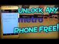 Unlock Any Metro PCS Phone Free