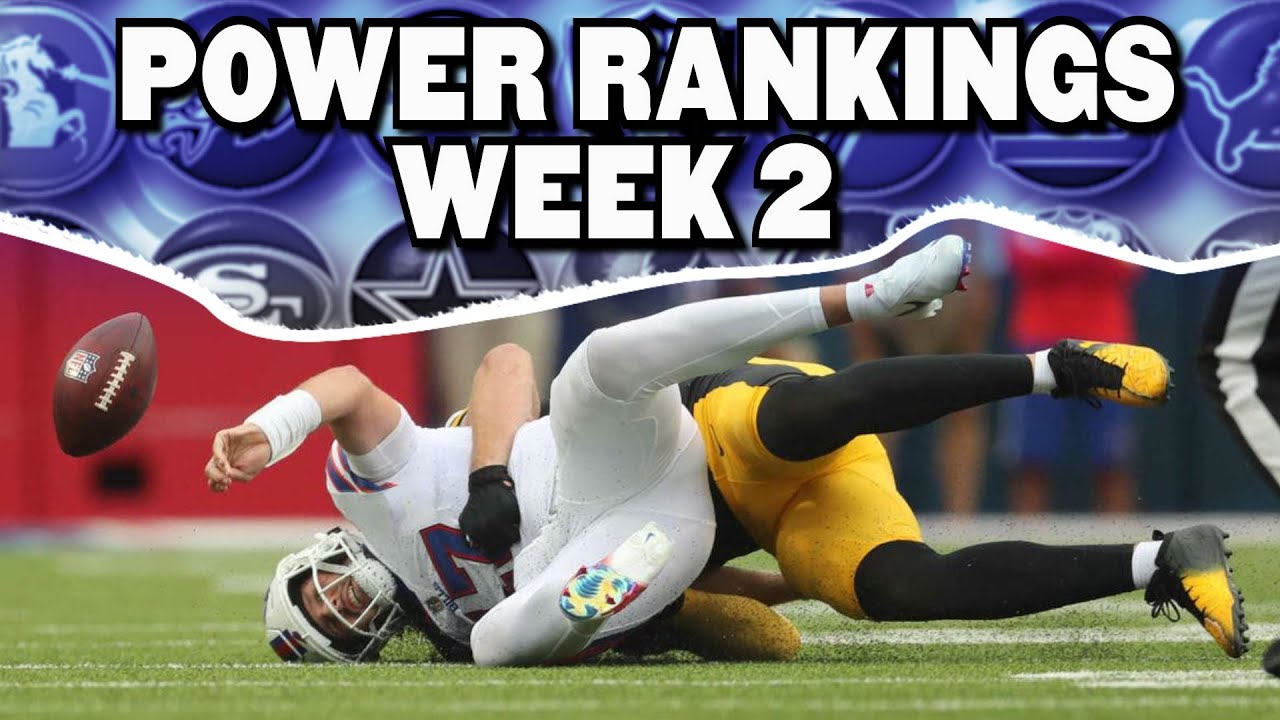 NFL Power Rankings: Week 2 - YouTube