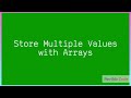 Store Multiple values with Array in javascript |Javascript Full Course |#javascript | #Revildo_code