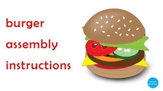 How to assemble a burger