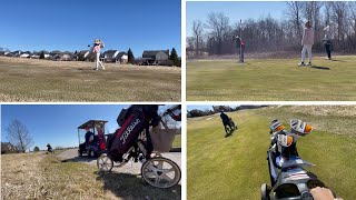 ENG)골프천국 미국/살림하며 골프치는 아줌마들, 캐디없는 미국 골프장 (Golf log in USA)