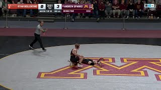 165 LBs: Minnesota's  Andrew  Sparks vs. Campbell's Ryan Bollentino