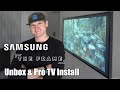 Samsung Frame TV Install With No-Gap Wall Mount