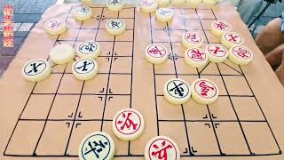 街头象棋实战，神机妙算的套路，步步暗藏玄机，让对手无从下手