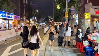 4K 비 그친 금요일 저녁 종로3가 포차거리 Jongno-3ga Seoul Korea trip