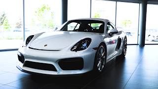 2016 Porsche Cayman GT4 in White - Only 1,600km