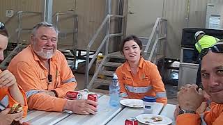 Construction of ICHTHYS - INPEX LNG Onshore Project - JKC QC Dept morning tea