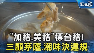 「加豬.美豬」標台豬! 三顧茅廬.潮味決違規｜TVBS新聞 @TVBSNEWS02