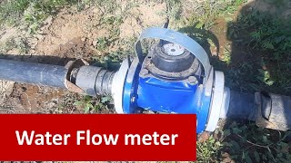 How water flow meter work?