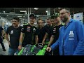 KRT's Jonathan Rea & Alex Lowes J.Juan factory visit