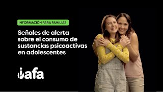 IAFA - Señales de alerta sobre el consumo de sustancias psicoactivas en adolescentes