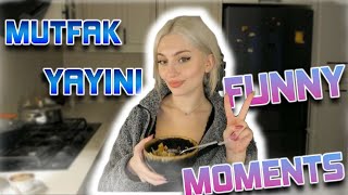 EdaMilka Mutfak Yayını | Funny Moments @EdaGunes