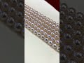 6.5 7.0mm japanese akoya pearl necklace. japanese certificates.