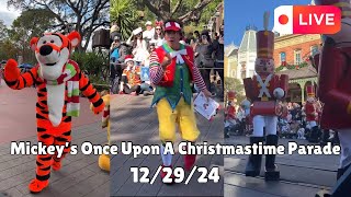 🔴 Magic Kingdom Christmas Parade and Park Adventures