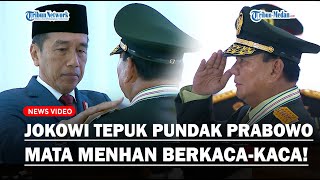 Wajah Haru Prabowo Disematkan Pangkat Jenderal TNI Kehormatan oleh Jokowi, Presiden Tepuk Pundaknya!
