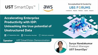 Accelerating Enterprise Productivity with IDP - UST SmartVision Demonstration