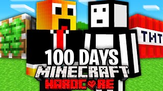 100 Days PRANK WAR [Hardcore Minecraft]!