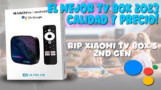 EL MEJOR TV BOX CON Android TV 2023 | Relación Calidad Precio | RIP XIAOMI TV BOX 2ND GEN