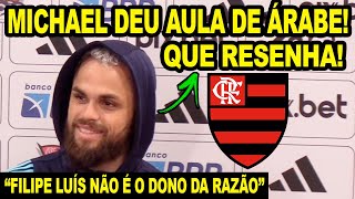 QUE RESENHA! MICHAEL DEU AULA DE ÁRABE EM COLETIVA! \