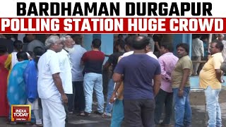 Polling In Bardhaman Durgapur Constituency of West Bengal Lok Sabha Election 2024