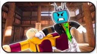 If One Punch Man Played Roblox Weight Lifting Simulator 2 - 