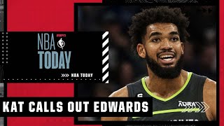 Was KAT right to call out Anthony Edwards’ diet publicly? | NBA Today