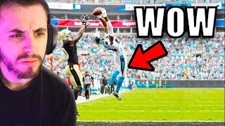 British Guy Reacts to NFL Most Athletic Plays of All Time