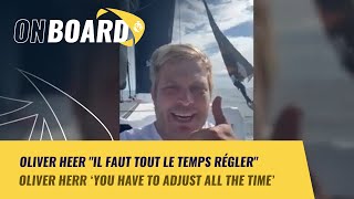 Not that simple sailing for Oliver Heer onboard  | New York Vendée 2024