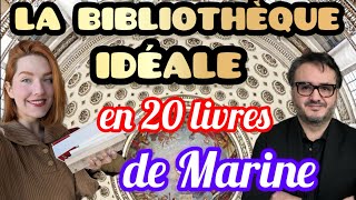 J’ai adoré cette Bibliothèque idéale en 20 livres de Marine (cultive ta bibliothèque) !