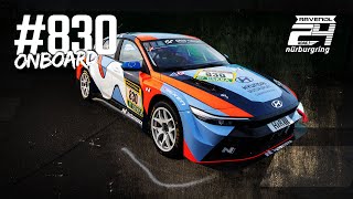 Onboard #830 | Hyundai Elantra N TCR | Hyundai Motorsport N | ADAC 24h Nürburgring Qualifiers 2024