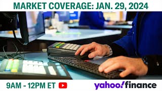 Stock market today: US stocks make muted start to earnings-packed week | January 29, 2024
